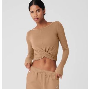 Alo Cover Long Sleeve Top